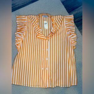 Harshman LA Button Striped Shirt